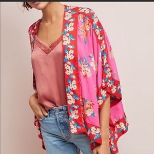Anthropologie | floral kimono